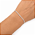 PULSEIRA DE PRATA GROUMET FININHA - 2MM - Imagem 4