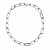 COLAR EM RÓDIO BRANCO MODELO CARTIER 45CM - Imagem 1