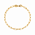 PULSEIRA DOURADA CARTIER FINA 3MM - 21CM - Imagem 1
