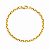 PULSEIRA DOURADA CARTIER TIJOLINHO - 3MM - 21CM - Imagem 1