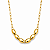 CHOCKER DOURADA ELOS CARTIER E PINGENTES BOLD 40CM - Imagem 4