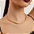 COLAR DOURADO ELO CANUTILHOS 45+5CM - Imagem 2