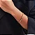 PULSEIRA DOURADA ELO CANUTILHOS - 18,5MM + 3 CM EXTENSOR - Imagem 2