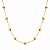 CHOCKER DOURADA DE ELOS E CORAÇÕES GORDINHOS - 40CM - Imagem 1