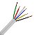 CABO ALARME MULTICORES 6 VIAS 0,50 MM - BRANCO - COBRE - 100M - Imagem 2