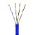 CABO CFTV 4 PARES TORCIDOS 0,45MM CCA AZUL + BIP 20 AWG 100M - Imagem 1
