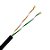 CABO CFTV 2 PARES TORCIDOS CCA 0,51MM PRETO 300M - Imagem 1