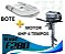 BOTE INFLAVEL WIND 280 + MOTOR DE POPA YAMAHA 6 HP OKM - Imagem 1