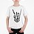 Camiseta Infantil Mão de Rock - Imagem 2