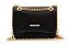 BOLSA PEQUENA CROCO PRETA - Imagem 3