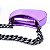 BOLSA MINI BAG CORRENTE ROXA - Imagem 5