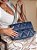 BOLSA MATELASSÊ AZUL - Imagem 1