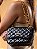 BOLSA PEQUENA PRETA COM DOURADO - Imagem 1