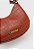 Bolsa Pequena Maria Milão Roma Croco Caramelo - Imagem 6