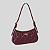 Bolsa Capri Maria Milão Couro PU Bordô - Imagem 4
