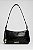 Bolsa Maria Milão Baguete Croco Preta - Imagem 1