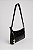 Bolsa Maria Milão Baguete Croco Preta - Imagem 3