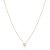 Colar com pingente ponto de luz banhado a ouro18k - Imagem 1