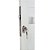 Porta Lambril de Alumínio Branco com Puxador e Friso Linha Veneza - Imagem 3