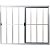 Janela Vitro 2 Folhas Alumínio Brilhante Modular com Grade - Imagem 1