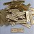 10 Tags 3x1cm em Acrílico Dourado, Prata ou Rosê - Imagem 2