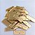 80 Tags 3x1cm em Acrílico Dourado, Prata ou Rosê - Imagem 2