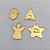 Kit com 50 Tags de Natal 2x2,5cm - Imagem 4