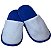 Pantufa para Sublimação Azul / Branco - Adulto - Imagem 1
