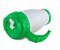 Copo Térmico de Plástico para Sublimação com Tampa Bico, Alça e Fundo Verde - 475ml - Imagem 2