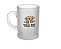 Caneca De Chopp Vidro Jateado 325ml Metalnox - Unidade - Imagem 2