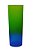 Long Drink Premium 340ml Degradê Bicolor Azul com Verde Neon - Imagem 1