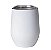 Copo Térmico Inox Parede Dupla Branco com Tampa 350ml - Imagem 4