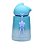 Garrafa Térmica Tampa Gatinho Baby Azul Claro com Parede Dupla Azul infantil - 300ml - Imagem 1