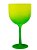 Taça Gin Happy 550ml Degradê Verde com Amarelo - Imagem 1