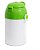 Squeeze de Polímero Branco com Tampa Rostinho e Botão de Abertura na Cor Verde - 400ml - Imagem 5