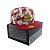 BONE ABA RETA YOUNG MONEY SNAPBACK FLORAL RED GOLD SERIES - Imagem 1