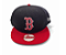Bone Aba Reta New Era Snapblack Red Sox BASEBALL - Imagem 1