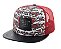 Boné Aba Reta Yong Money Snapback Vermelho - Imagem 1