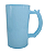 Caneca de Chopp para Sublimação de 460ml em Vidro Azul Pastel Fosca - Sublime Nacional - Imagem 1