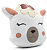 Kit Naninha de Plush com Almofada para sublimação - Alpaca - Imagem 2