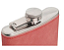 Cantil de Aço Inox com Capa em Courino Rosa para Sublimação - 240ml - Imagem 4