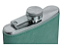 Cantil de Aço Inox com Capa em Courino Verde para Sublimação - 240ml - Imagem 6