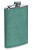 Cantil de Aço Inox com Capa em Courino Verde para Sublimação - 240ml - Imagem 1