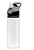 Squeeze de Alumínio Branco para Sublimação com Bico Automático Tampa Preta - 600ml - Imagem 1
