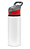 Squeeze de Alumínio Branco para Sublimação com Bico Automático Tampa Vermelha - 600ml - Imagem 2