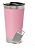 Copo Térmico para Laser Aço Inox Rosa Fosco com Tampa e Abridor - 473ml - Imagem 1