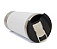 Copo Térmico para Laser Aço Inox Branco Fosco com Tampa e Abridor - 473ml - Imagem 2