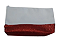 Nécessaire de tecido cordoba com Glitter com Base - Vermelha - Imagem 1