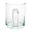 12 Caneca de Vidro Cristal para Sublimação - 325ml - Imagem 2