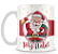 Caneca Branca de Cerâmica Resinada para Sublimação com Interior Personalizado com Tema Feliz Natal - Imagem 5